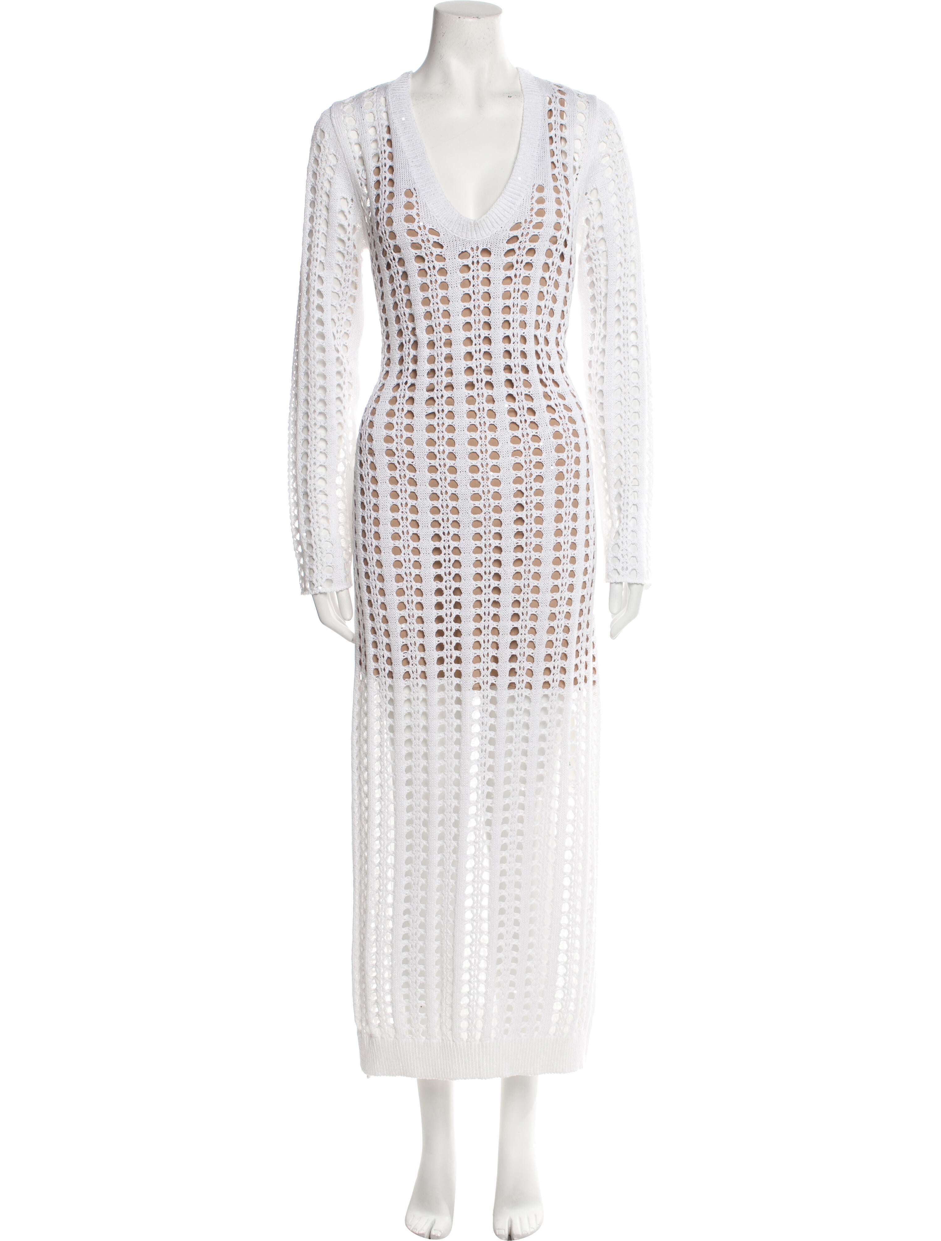 Brunello Cucinelli V-Neck Long Dress