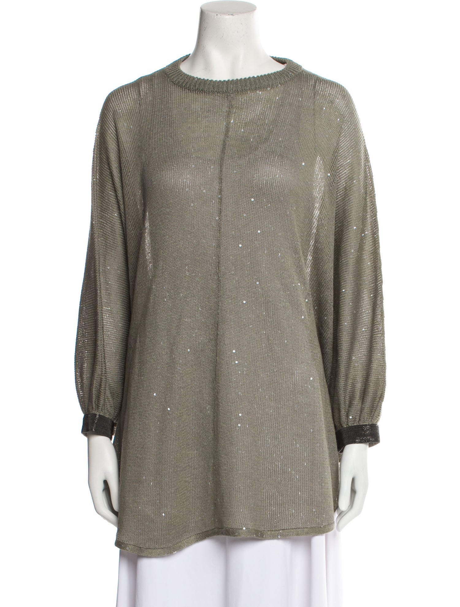 Brunello Cucinelli Bateau Neckline Sweater