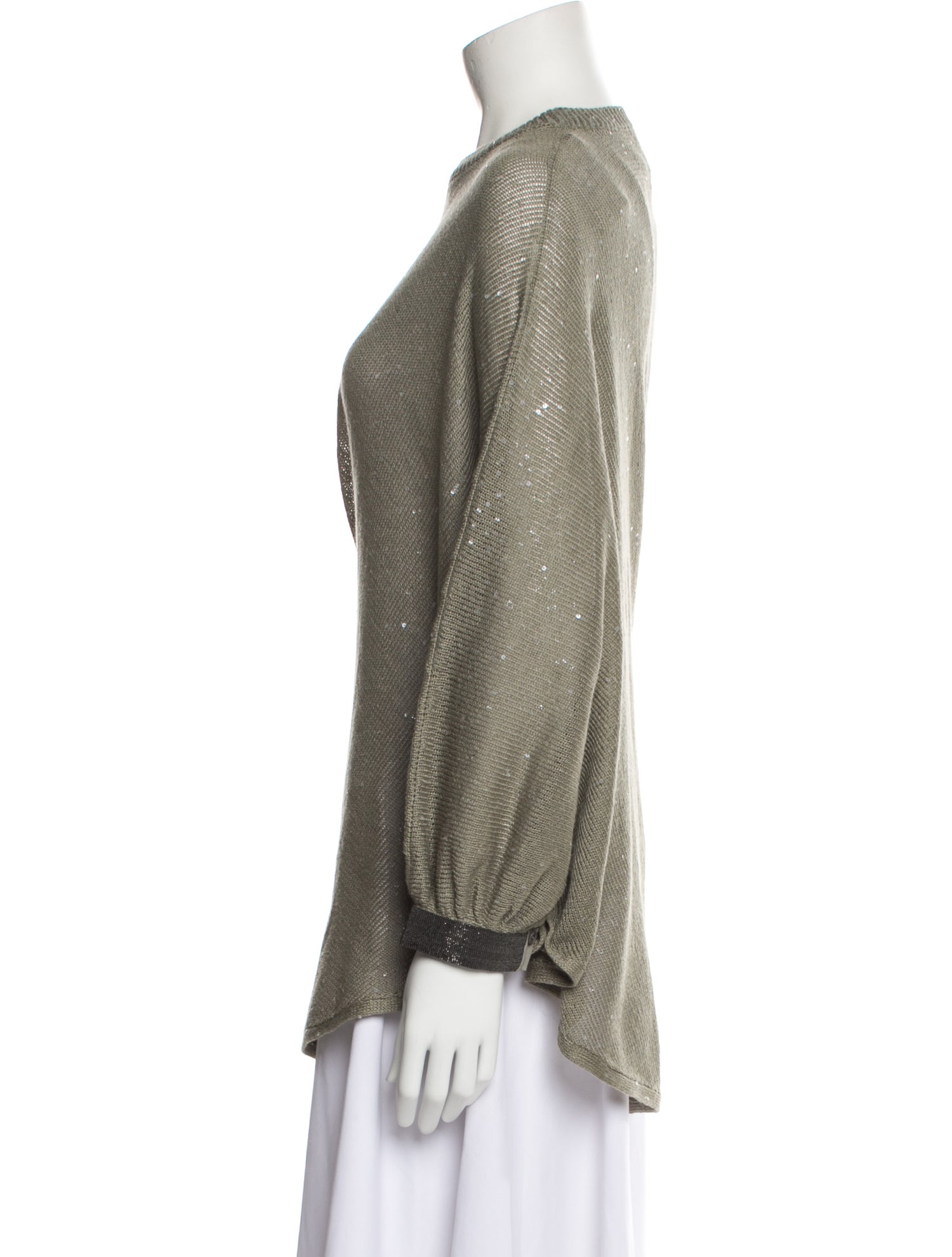 Brunello Cucinelli Bateau Neckline Sweater