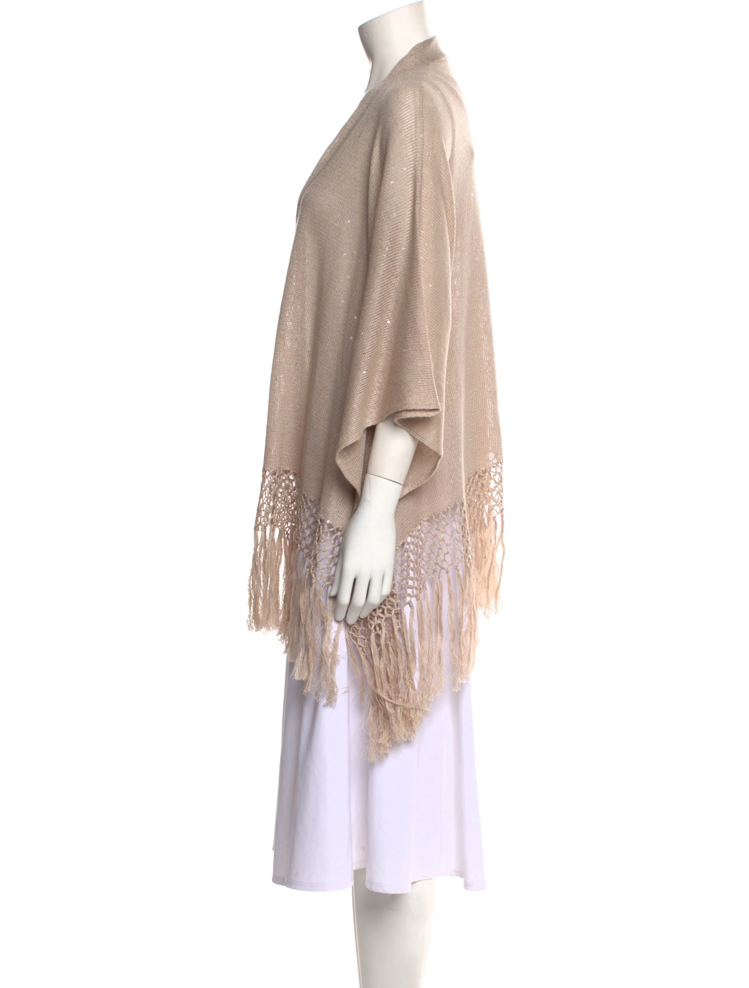 Brunello Cucinelli Linen Open Front Sweater w/ Tags