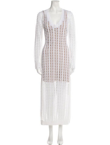 Brunello Cucinelli Dresses V-Neck Long Dress L