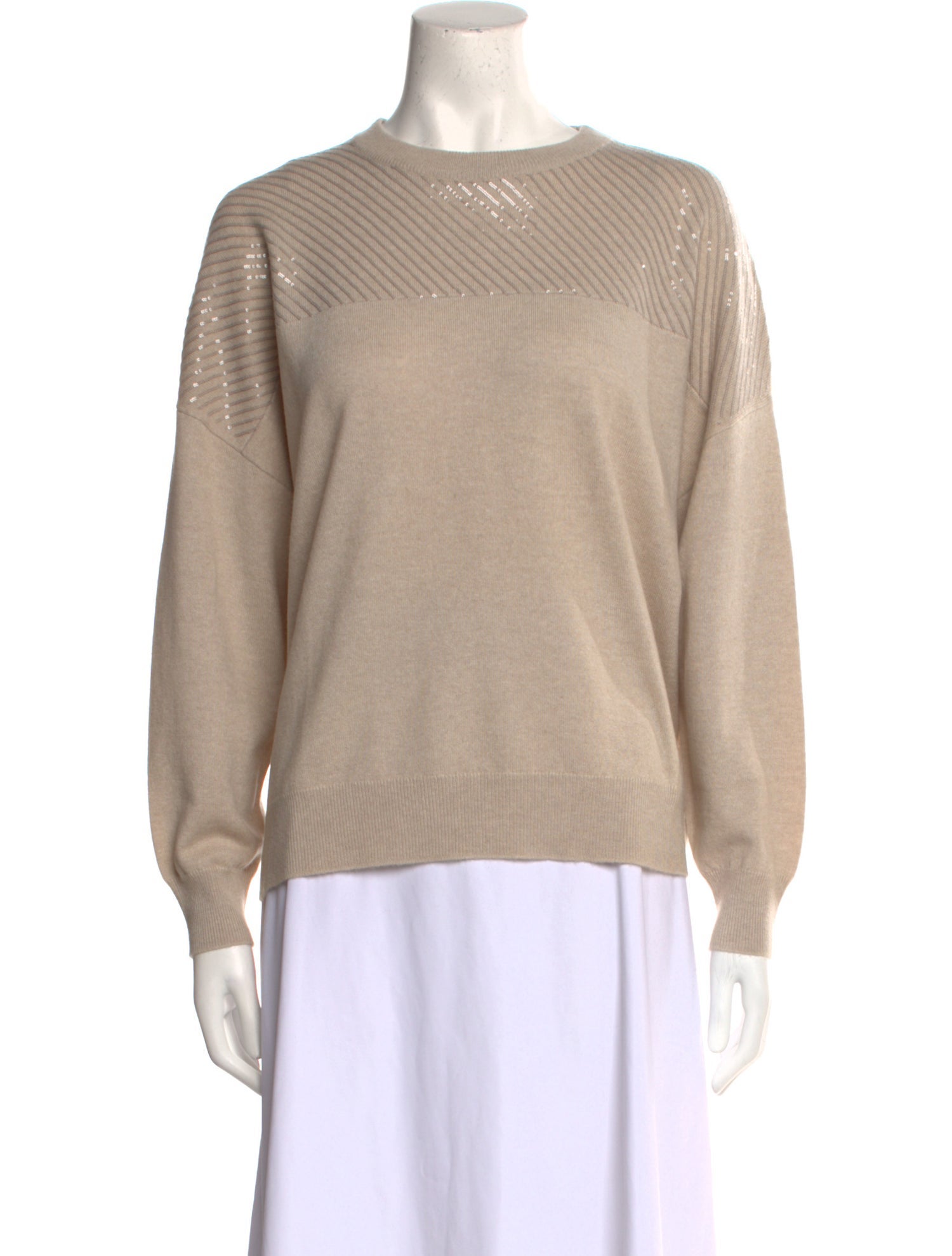 Brunello Cucinelli Cashmere Crew Neck Sweater w/ Tags