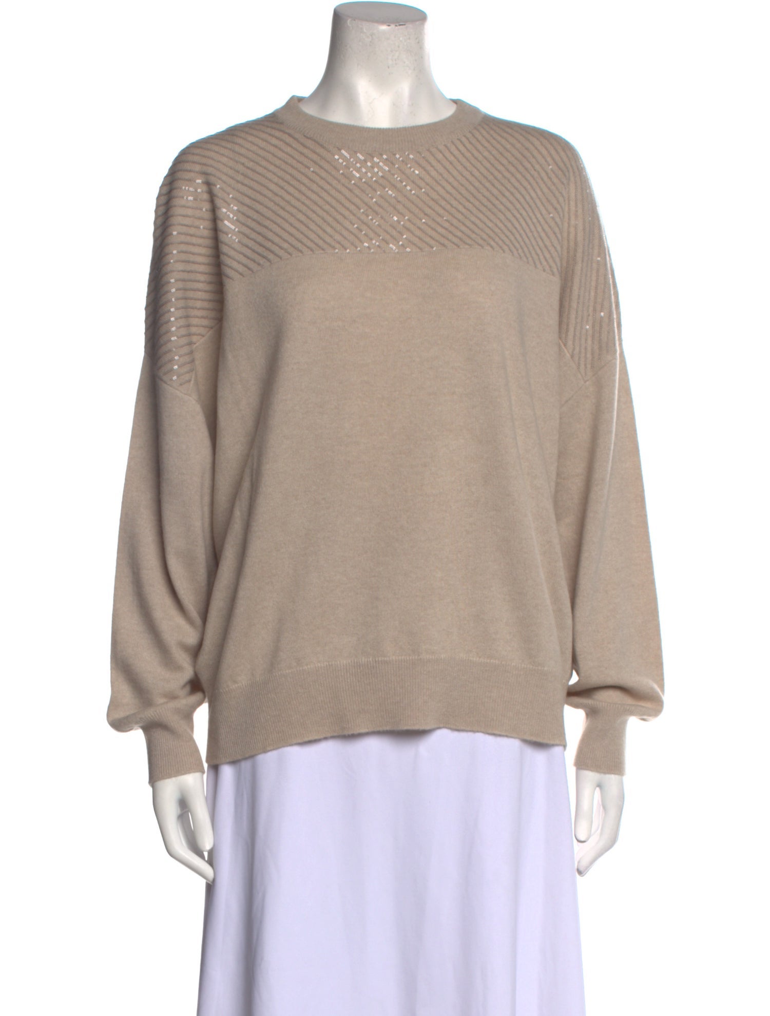Brunello Cucinelli Cashmere Crew Neck Sweater