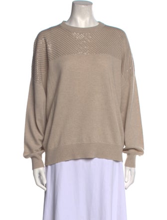 Brunello Cucinelli Cashmere Crew Neck Sweater