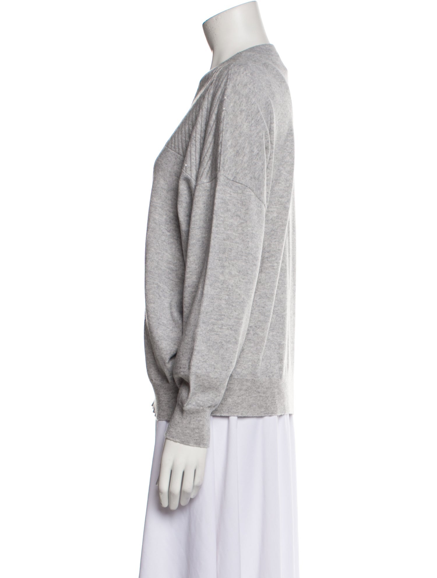 Brunello Cucinelli Cashmere Crew Neck Sweater