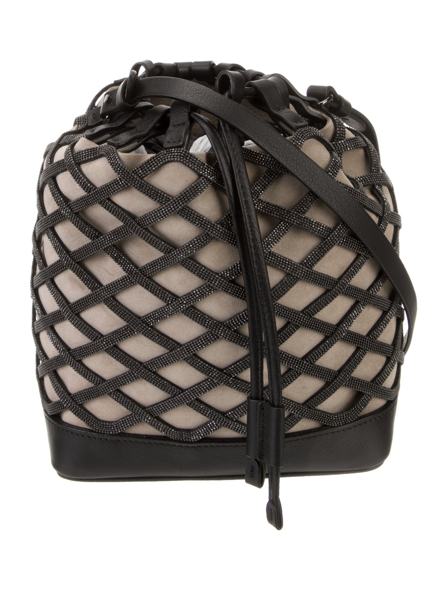 Brunello Cucinelli Leather Bucket Bag