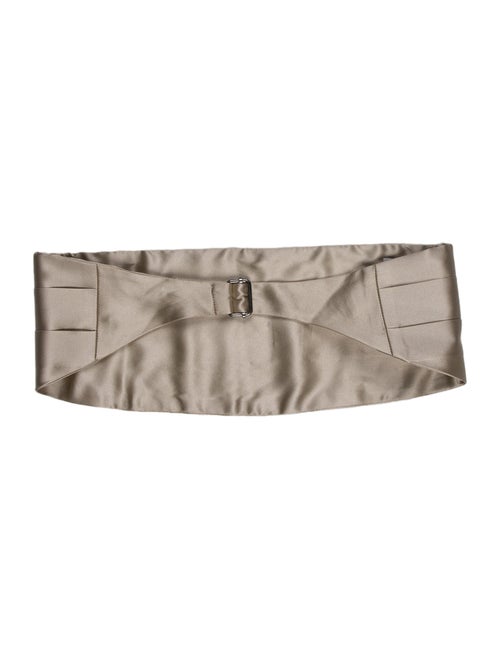 Brunello Cucinelli Silk Pleated Cummerbund