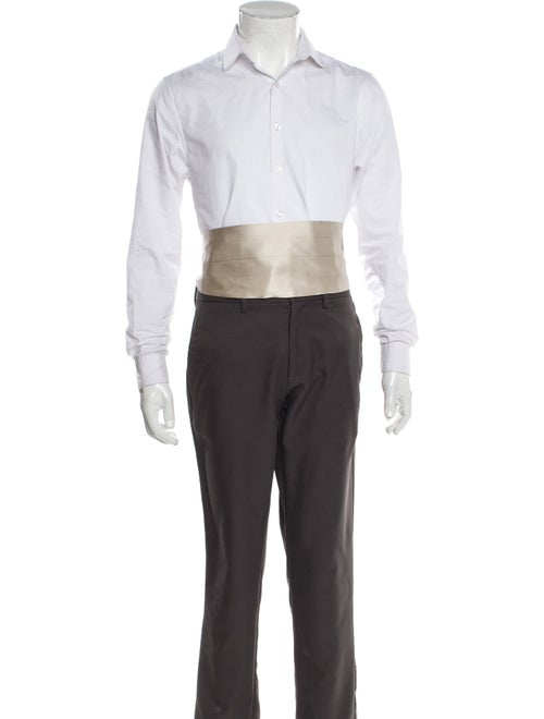 Brunello Cucinelli Silk Pleated Cummerbund