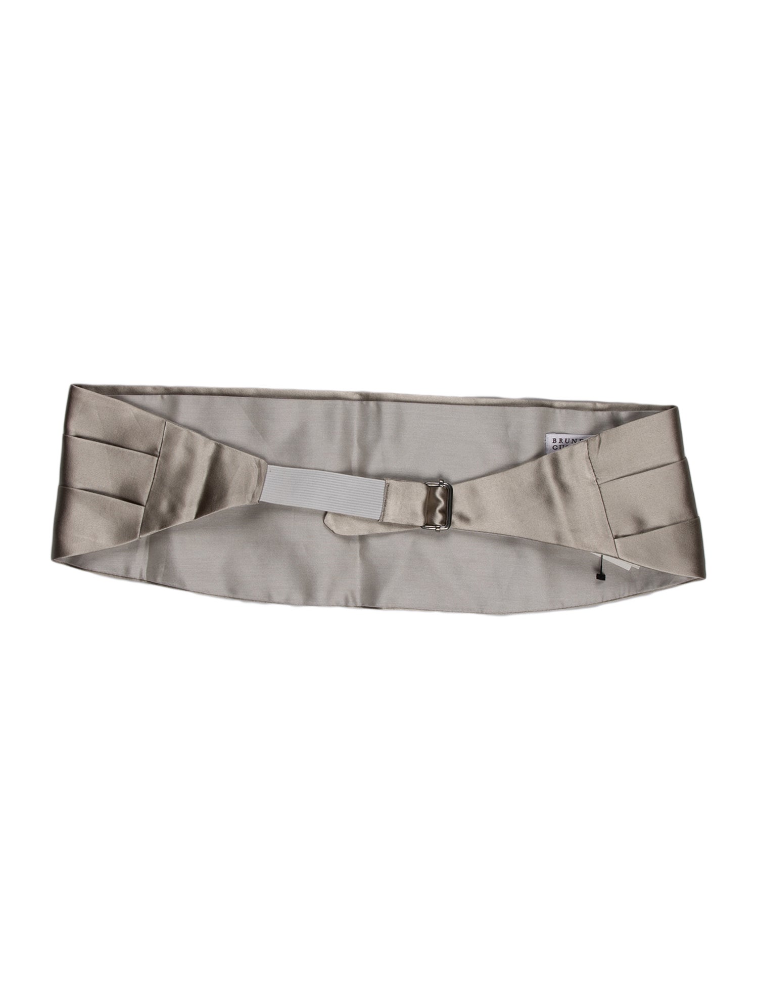 Brunello Cucinelli Silk Pleated Cummerbund
