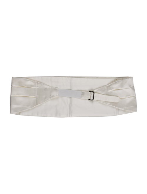 Brunello Cucinelli Silk Pleated Cummerbund