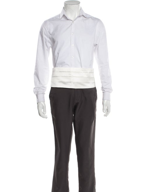 Brunello Cucinelli Silk Pleated Cummerbund
