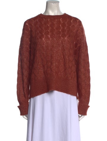 Brunello Cucinelli Knitwear Scoop Neck Sweater M