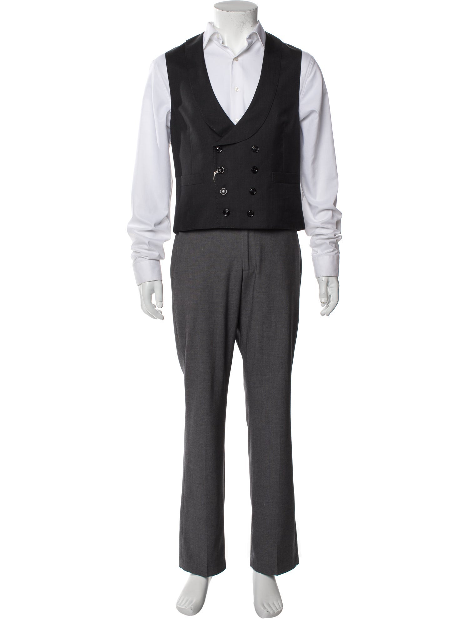 Brunello Cucinelli Virgin Wool Suit Vest