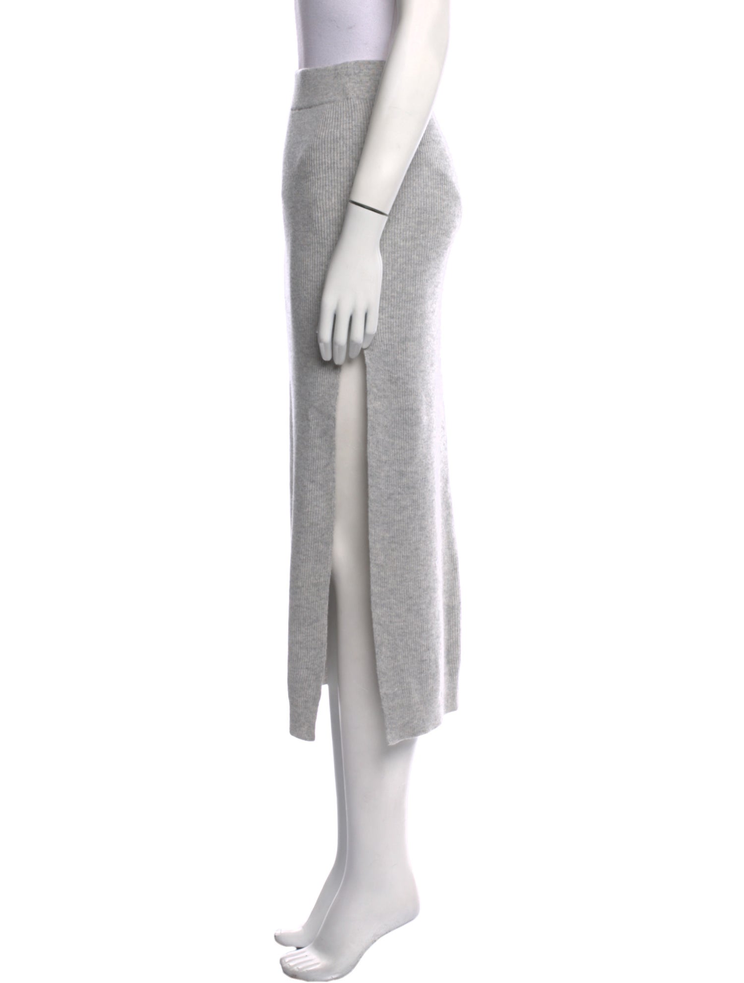 Brunello Cucinelli Virgin Wool Midi Length Skirt