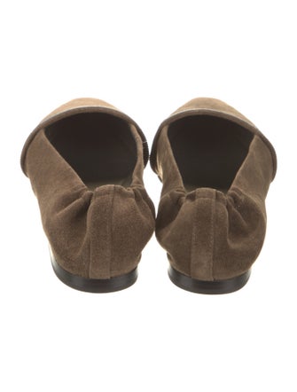 Brunello Cucinelli Suede Flats