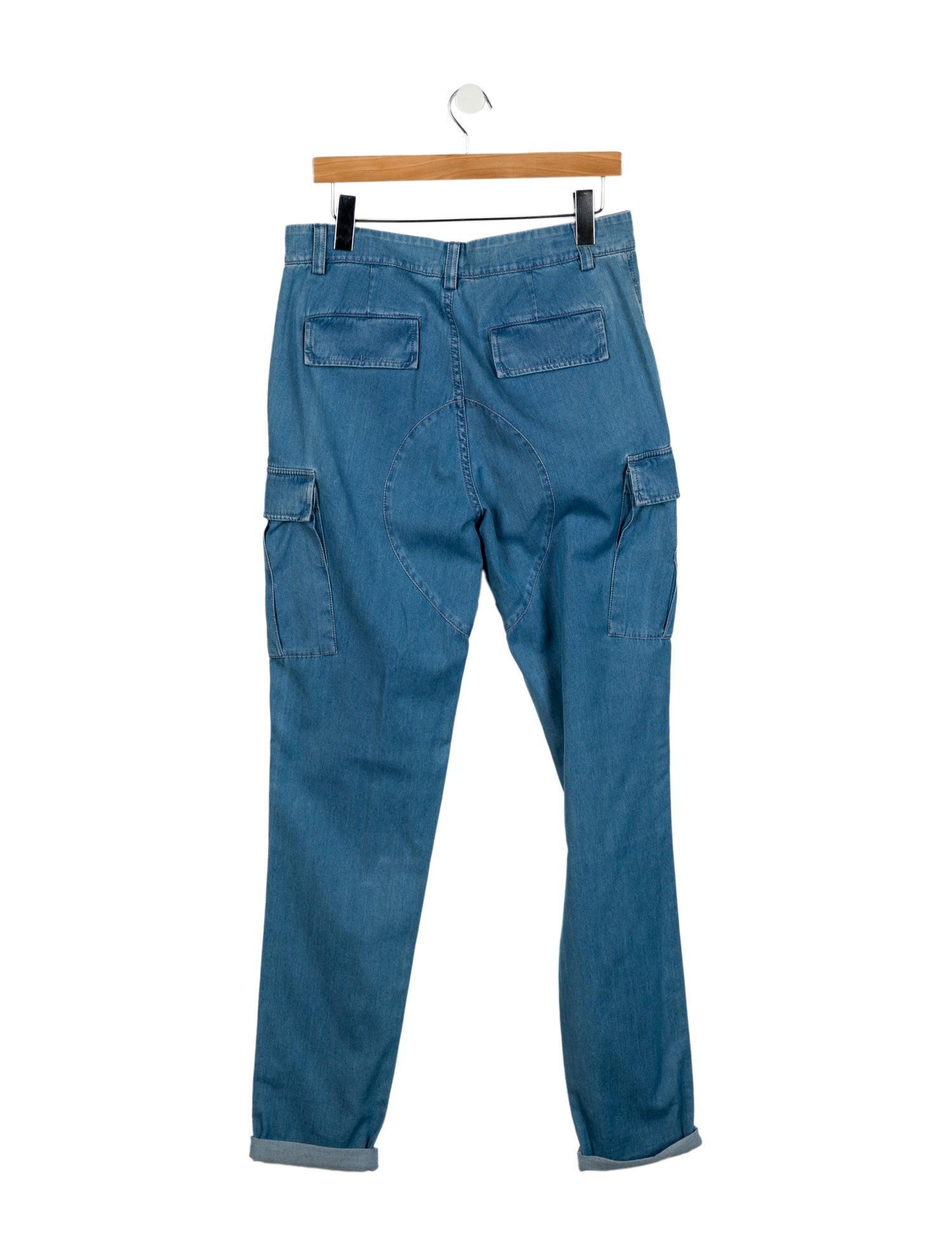 Brunello Cucinelli High-Rise Straight Leg Jeans w/ Tags