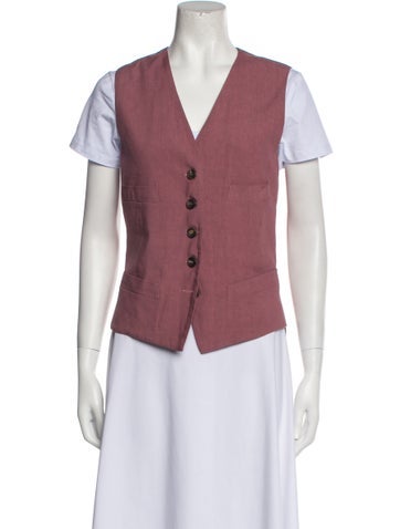 Brunello Cucinelli Jackets Linen Vest Us6, It42 | M