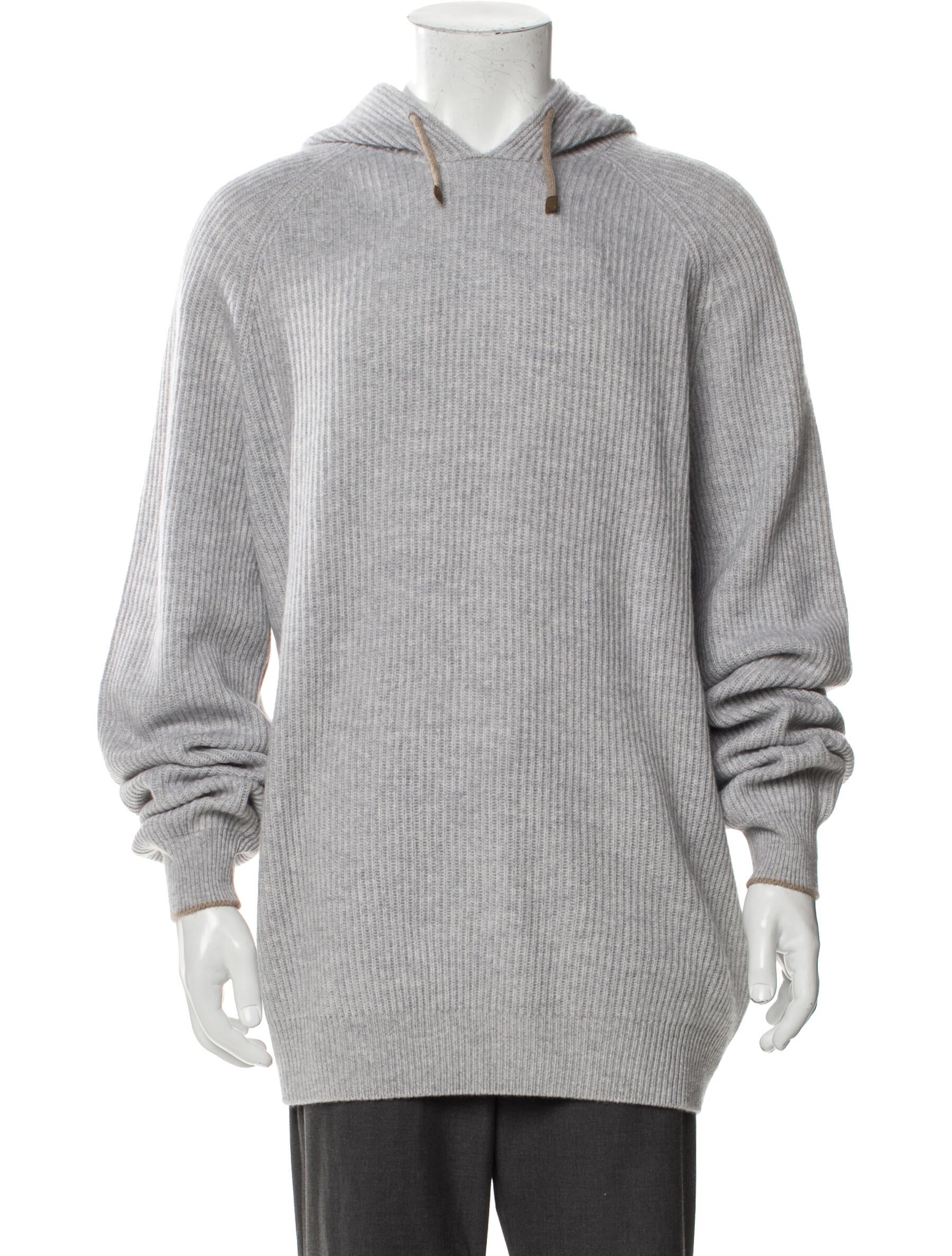 Brunello Cucinelli Cashmere Crew Neck Hoodie