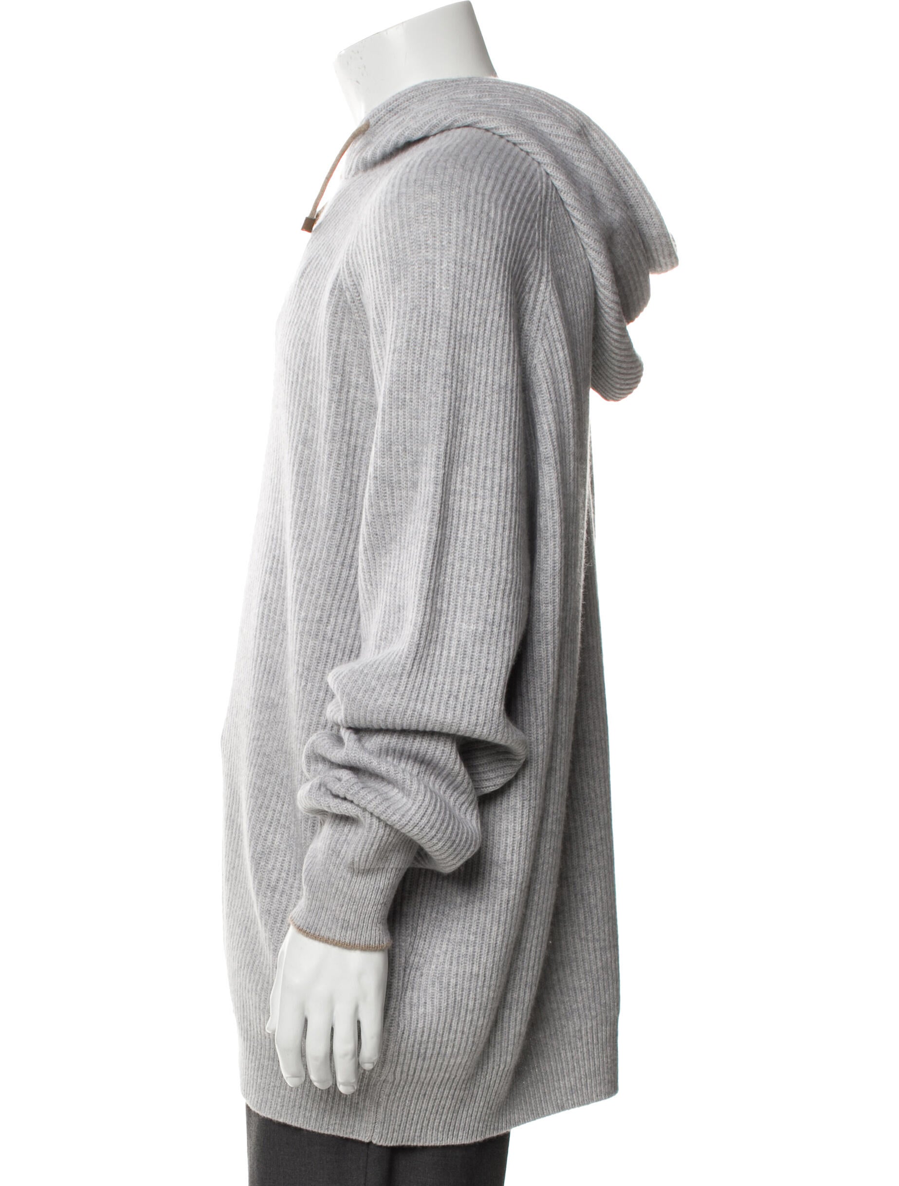 Brunello Cucinelli Cashmere Crew Neck Hoodie