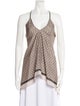 Brunello Cucinelli Silk Printed Top