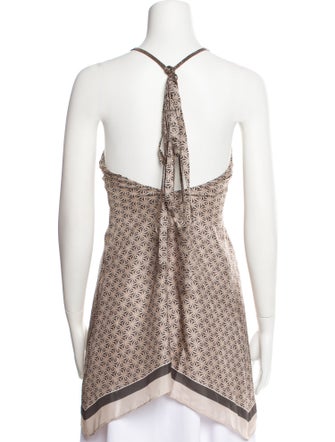 Brunello Cucinelli Silk Printed Top