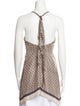 Brunello Cucinelli Silk Printed Top