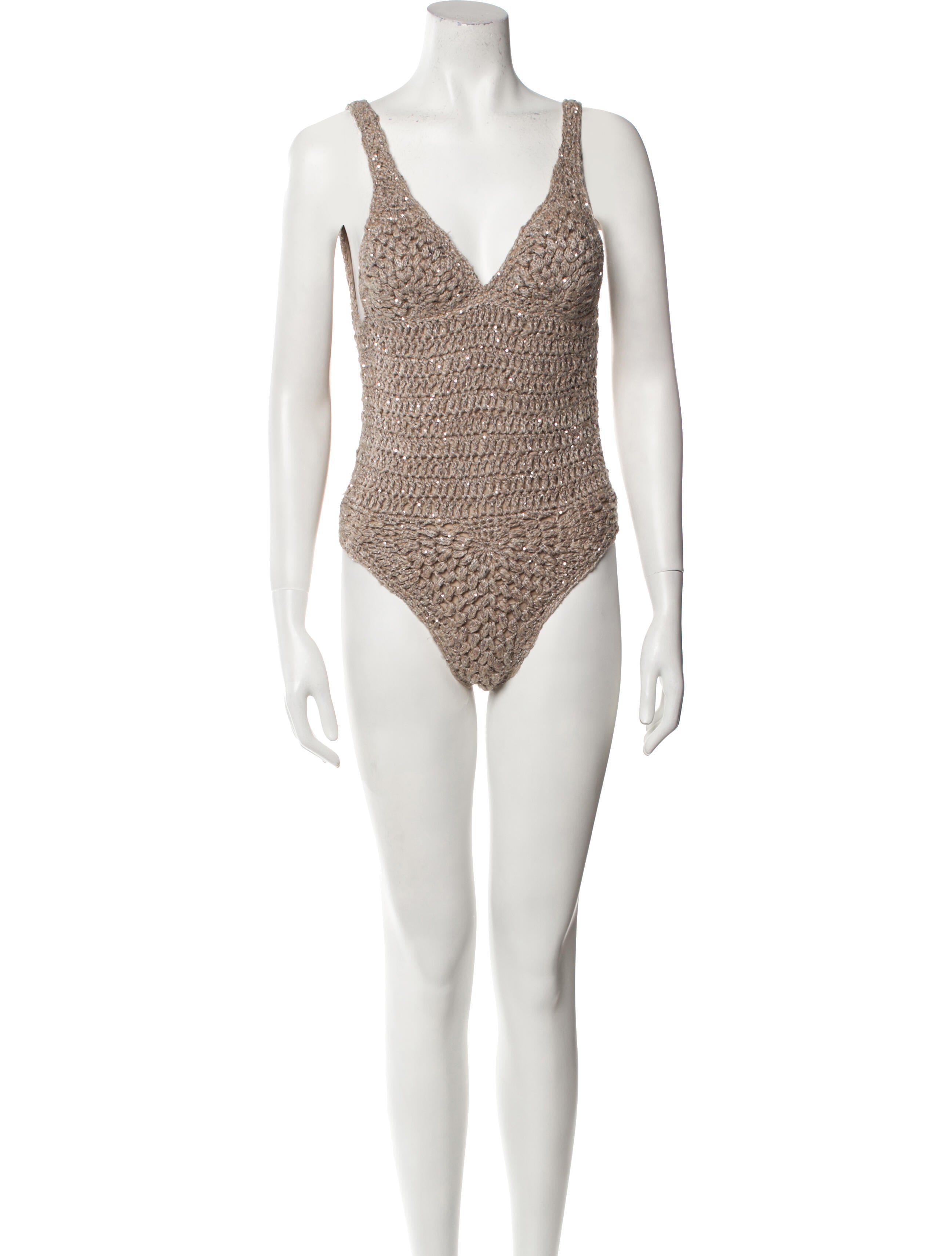 Brunello Cucinelli V-Neck Sleeveless Bodysuit