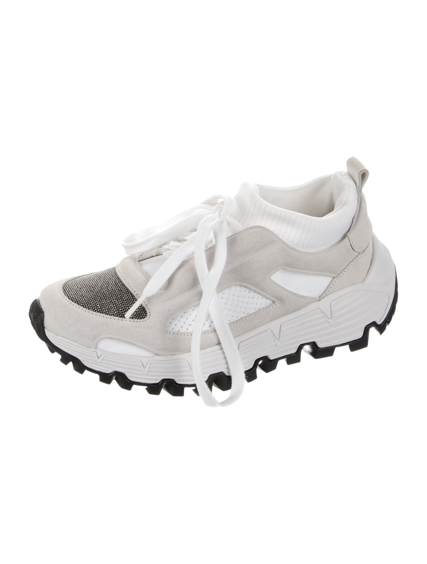 Brunello Cucinelli Suede Athletic Sneakers