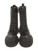 Brunello Cucinelli Leather Combat Boots
