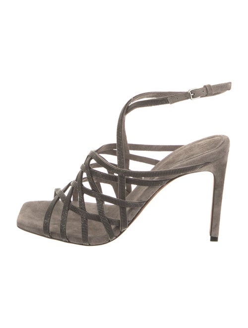 Brunello Cucinelli Crystal Sandals