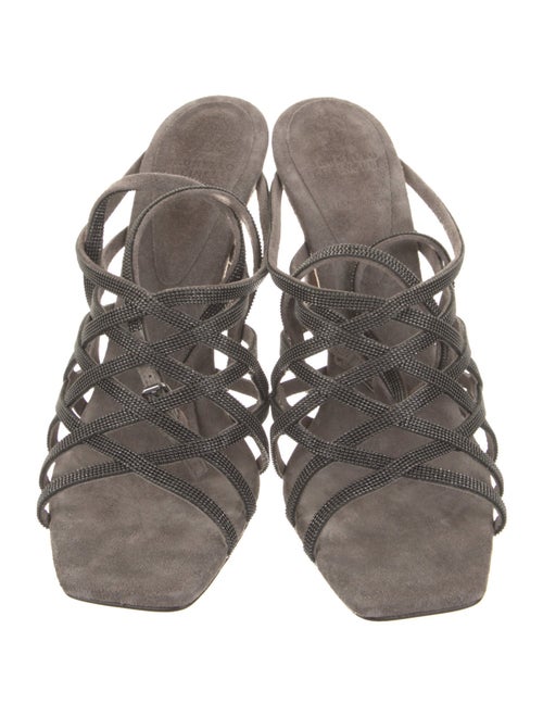 Brunello Cucinelli Crystal Sandals
