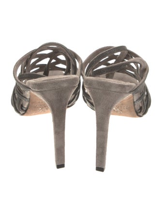 Brunello Cucinelli Crystal Sandals