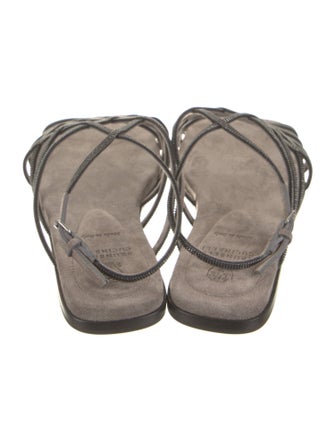 Brunello Cucinelli Crystal Sandals
