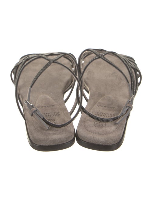 Brunello Cucinelli Crystal Sandals