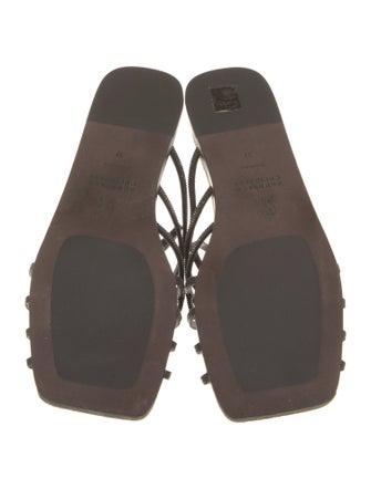 Brunello Cucinelli Crystal Sandals