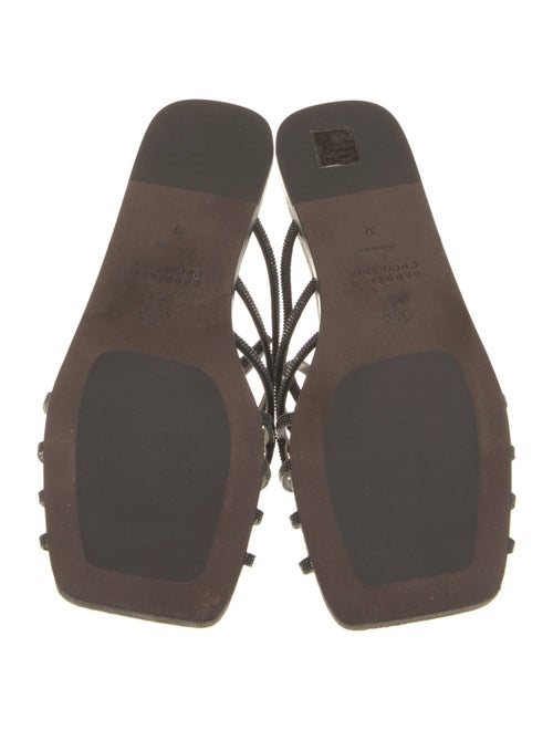 Brunello Cucinelli Crystal Sandals