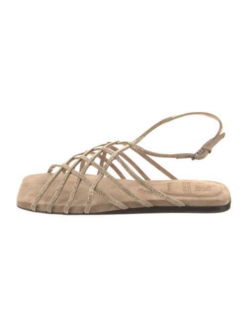 Brunello Cucinelli Crystal Sandals