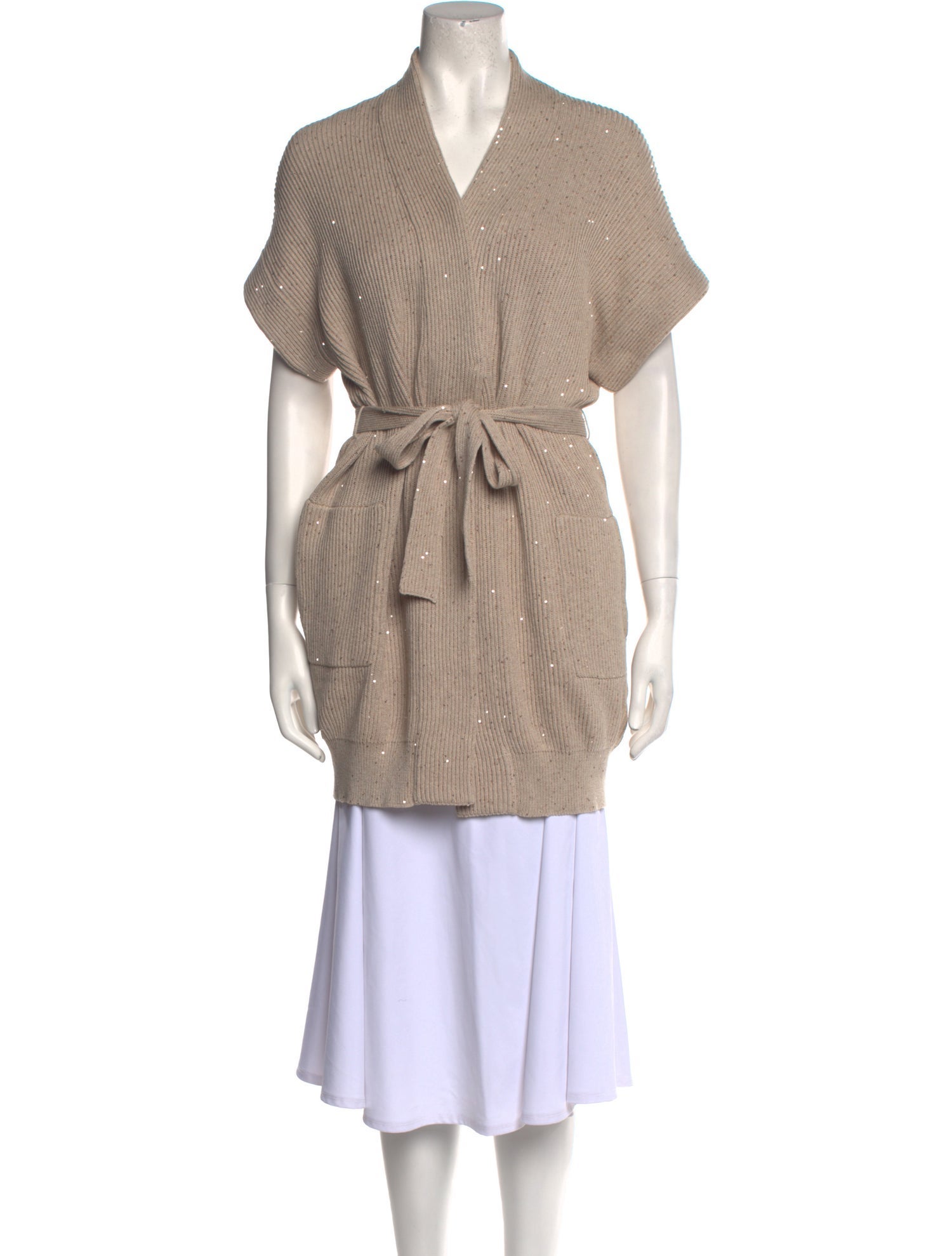Brunello Cucinelli V-Neck Sweater w/ Tags