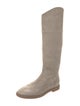 Brunello Cucinelli Suede Riding Boots