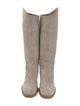 Brunello Cucinelli Suede Riding Boots