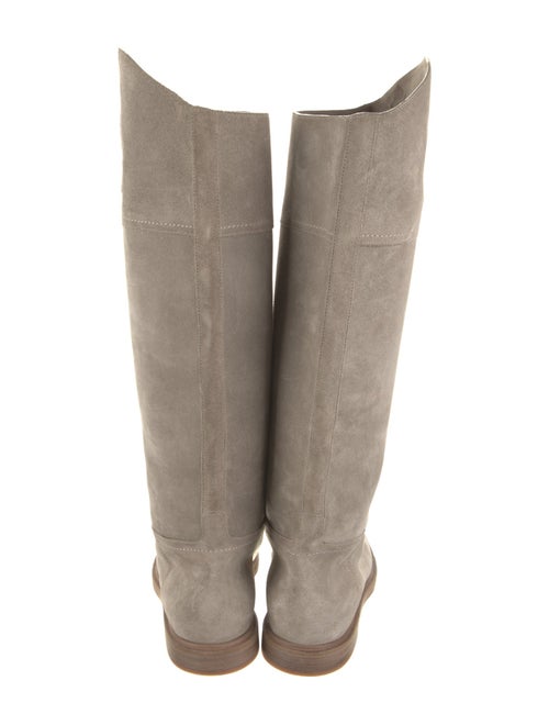 Brunello Cucinelli Suede Riding Boots