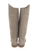 Brunello Cucinelli Suede Riding Boots