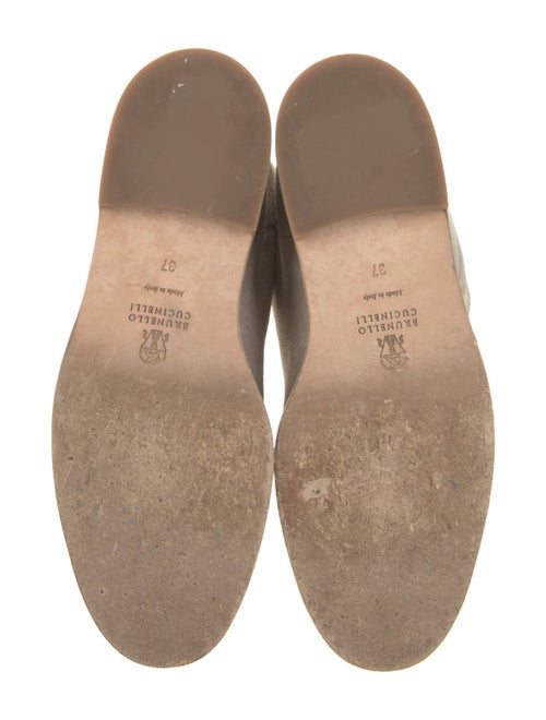 Brunello Cucinelli Suede Riding Boots
