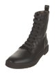 Brunello Cucinelli Monili Leather Combat Boots