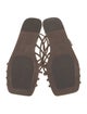 Brunello Cucinelli Monili Suede Slingback Sandals