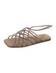 Brunello Cucinelli Monili Suede Sandals