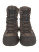 Brunello Cucinelli Suede Printed Combat Boots