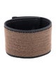 Brunello Cucinelli Monili Leather Beaded Wrap Bracelet