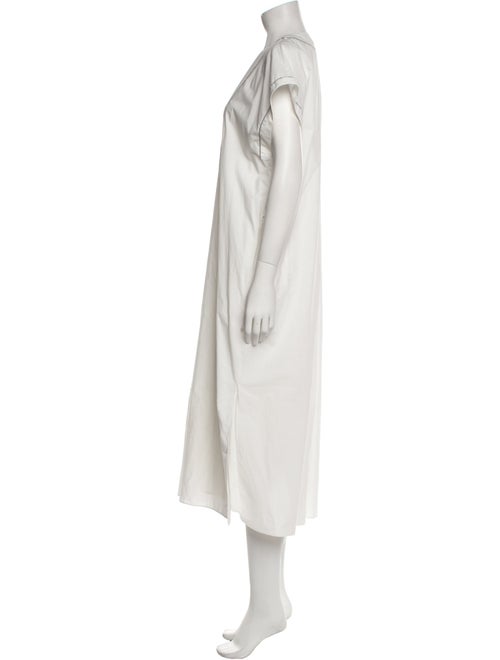 Brunello Cucinelli V-Neck Long Dress