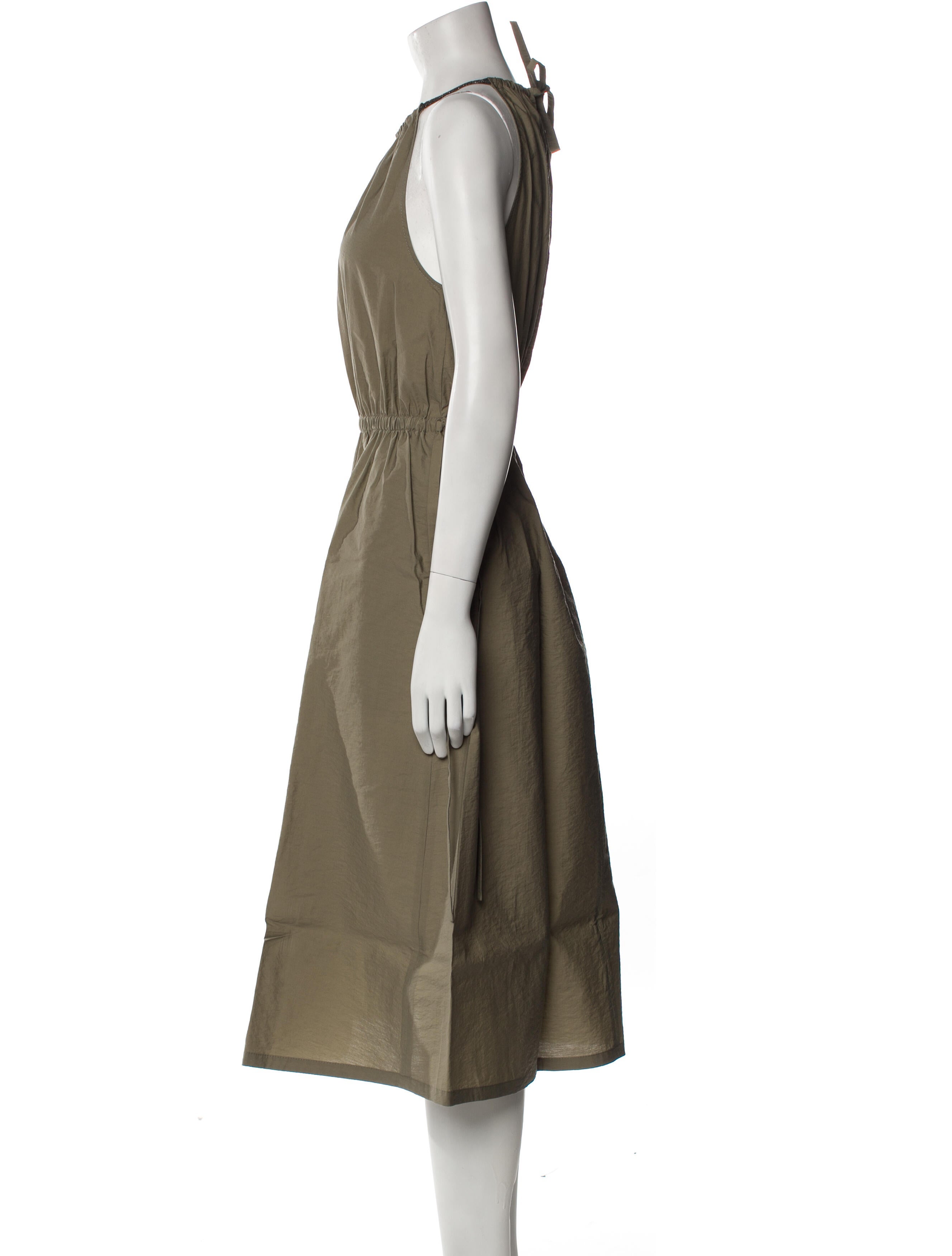 Brunello Cucinelli Halterneck Long Dress w/ Tags